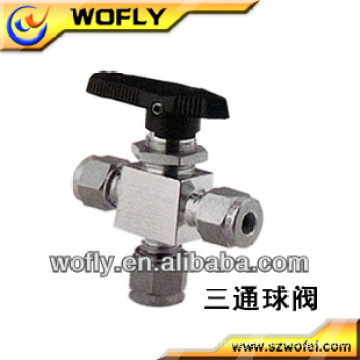 3inch stailess steel Italy manual 3 way ball valve ball valve price